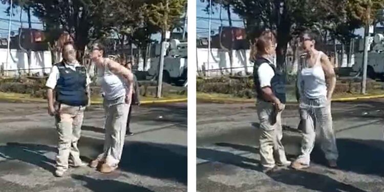 <strong>“Lady Escupitajo”: mujer golpea y escupe a guardia de seguridad en Edomex</strong> 1 Tranqui seno En Metepec Lady Escupitajo se comienza a hacer viral
