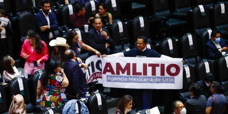 MORENA propone ponerle “AMLITIO” a empresa de litio. 1 amlitoo