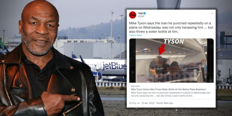 Mike Tyson golpea a pasajero a bordo de un avión por molestarlo 1 descarga 3