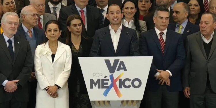 PAN, PRI y PRD vuelven en coalición 'Va por México' para elecciones del 2024 1 PAN, PRI y PRD vuelven en coalición ‘Va por México’ para elecciones del 2024