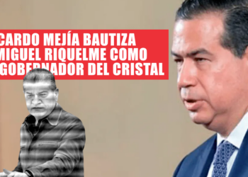 RICARDO MEJÍA BAUTIZA A MIGUEL RIQUELME COMO EL GOBERNADOR DE CRISTAL