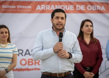 ¡OTRO PARQUE MÁS EN SALINAS VICTORIA! ESTA VEZ, ES UNO LINEAL CON MÁS DE MIL 700 METROS DE CONSTRUCCIÓN