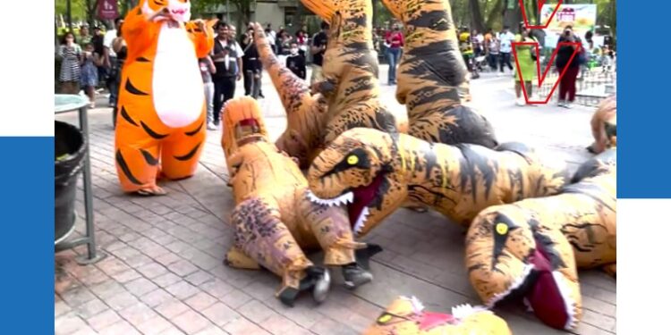 APARECE EN COAHUILA DINOSAURIOS PERSEGUIDOS POR TIGRE 1 APARECE EN COAHUILA DINOSAURIOS PERSEGUIDOS POR TIGRE