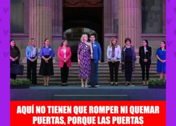 AQUÍ NO TIENEN QUE ROMPER NI QUEMAR PUERTAS, PORQUE LAS PUERTAS ESTÁN ABIERTAS: SAMUEL GARCÍA