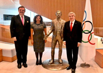 EBRARD PRESENTA POSTULACIÓN DE MÉXICO PARA SER SEDE DE LOS JUEGOS OLÍMPICOS
