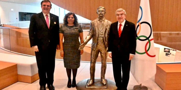 EBRARD PRESENTA POSTULACIÓN DE MÉXICO PARA SER SEDE DE LOS JUEGOS OLÍMPICOS 1 EBRARD PRESENTA POSTULACIÓN DE MÉXICO PARA SER SEDE DE LOS JUEGOS OLÍMPICOS