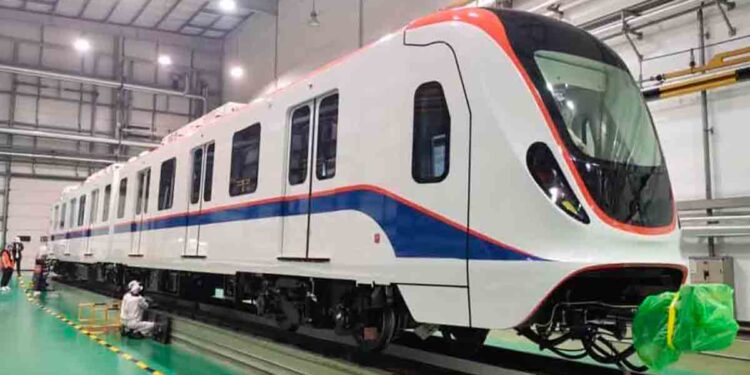 INICIAN EN CHINA ENSAMBLE DE MONORIEL PARA EL METRO 1 INICIAN EN CHINA ENSAMBLE DE MONORIEL PARA EL METRO