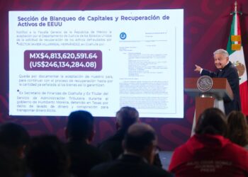 ANUNCIA LÓPEZ OBRADOR QUE ESTADOS UNIDOS REGRESARÁ CASI 5 MIL MILLONES DE PESOS DESVIADOS DURANTE “EL MOREIRATO” EN COAHUILA