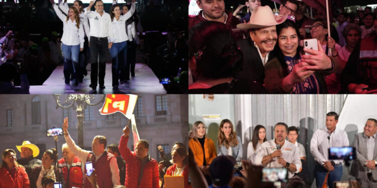 CANDIDATOS A LA GUBERNATURA DE COAHUILA ARRANCAN CAMPAÑAS 1 CANDIDATOS A LA GUBERNATURA DE COAHUILA ARRANCAN CAMPAÑAS