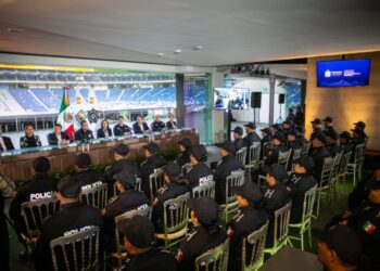 SUMAN 47 NUEVOS POLICÍAS EN GUADALUPE; 27 SON MUJERES