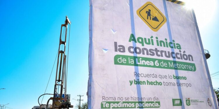 REACTIVAN TRABAJOS PARA LÍNEA 6 DEL METRO