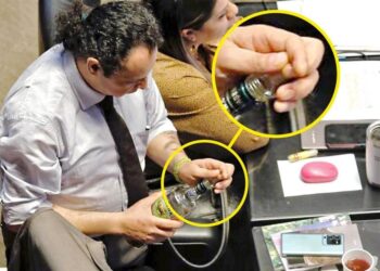 ‘NO ES VODKA ES MENJURJE’ DICE DIPUTADO