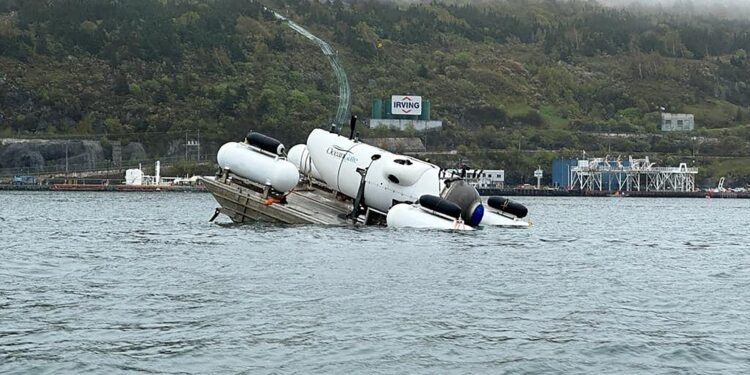 SE CONFIRMA QUE RESTOS ENCONTRADOS SON DEL SUMERGIBLE TITÁN