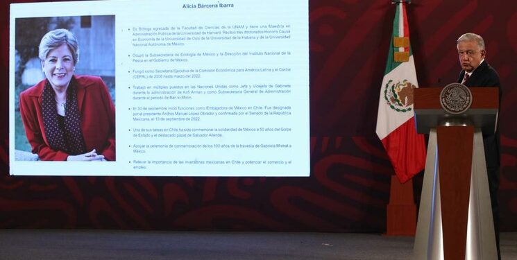 ALICIA BARCENA SERA LA NUEVA TITULAR DE SRE