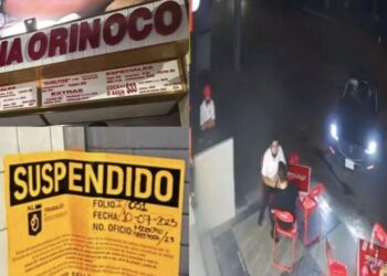 CLAUSURA ESTADO TAQUERÍA ORINOCO