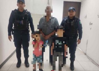 RESCATAN A DOS MENORES AMARRADOS EN GUADALUPE