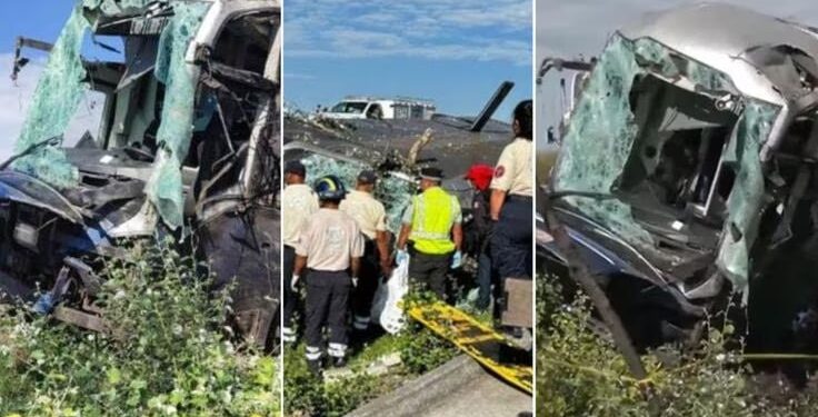 TRÁGICO ACCIDENTE EN AUTOPISTA MÉXICO-QUERÉTARO: OCHO FALLECIDOS Y MÁS DE 20 HERIDOS. 1 Foto: Redes Sociales