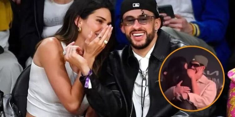 BAD BUNNY Y KENDALL JENNER: CADA VEZ MÁS CERCA Y AFECTUOSOS EN PÚBLICO 1 videos en redes sociales muestran a la pareja disfrutando del evento