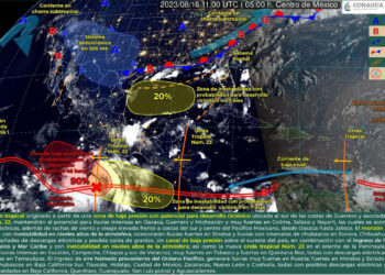 PREVISIÓN DE LLUVIAS DE DIFERENTE INTENSIDAD EN OAXACA