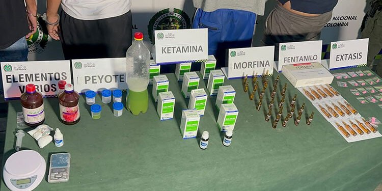 GOLPE CONTRA EL FENTANILO EN CALI: DESMANTELAN LABORATORIO DE DROGAS SINTÉTICAS Y CAPTURAN A RESPONSABLES