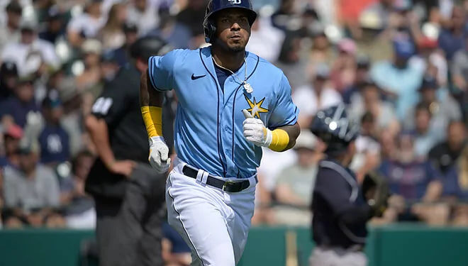 WANDER FRANCO DE LOS TAMPA BAY RAYS COLOCADO EN LICENCIA ADMINISTRATIVA MIENTRAS SE INVESTIGAS ACUSACIONES 1 WANDER FRANCO DE LOS TAMPA BAY RAYS COLOCADO EN LICENCIA ADMINISTRATIVA MIENTRAS SE INVESTIGAS ACUSACIONES