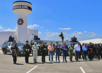 INAUGURA SAMUEL DESTACAMENTO DE FUERZA CIVIL EN CERRALVO