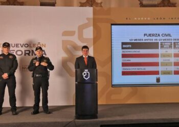 ‘NO HAY ABRAZOS EN NL, HAY ESTADO DE DERECHO’.- SAMUEL