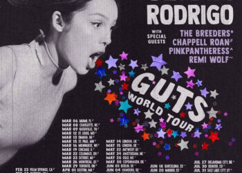 OLIVIA RODRIGO ANUNCIA FECHAS DE SU ‘GUTS WORLD TOUR’ PARA PRESENTAR SU SEGUNDO ÁLBUM