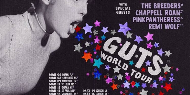 OLIVIA RODRIGO ANUNCIA FECHAS DE SU 'GUTS WORLD TOUR' PARA PRESENTAR SU SEGUNDO ÁLBUM 1 OLIVIA RODRIGO ANUNCIA FECHAS DE SU ‘GUTS WORLD TOUR’ PARA PRESENTAR SU SEGUNDO ÁLBUM