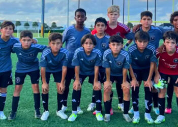 THIAGO MESSI, HIJO DE LEO MESSI, DEBUTA EN LAS JUVENILES DE LAS GARZAS