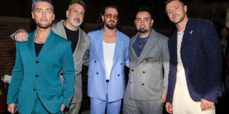 ÉPOCA DE GLORIA RECUPERADA: EL REENCUENTRO ÉPICO DE NSYNC EN LOS MTV VIDEO MUSIC AWARDS 2023