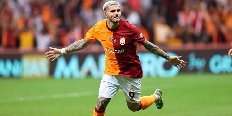 MAURO ICARDI BRILLA EN LA UEFA CHAMPIONS LEAGUE CON EL GALATASARAY