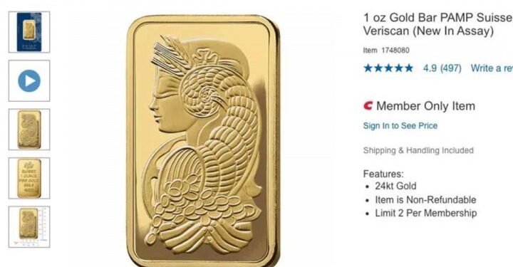 ¡COSTCO REVOLUCIONA SU OFERTA! AHORA VENDE LINGOTES DE ORO EN LÍNEA 1 ¡COSTCO REVOLUCIONA SU OFERTA! AHORA VENDE LINGOTES DE ORO EN LÍNEA