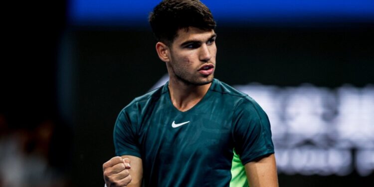 CARLOS ALCARAZ BRILLA EN SU RETORNO A LA CANCHA: VENCE A HANFMANN EN EL CHINA OPEN 1 CARLOS ALCARAZ BRILLA EN SU RETORNO A LA CANCHA: VENCE A HANFMANN EN EL CHINA OPEN