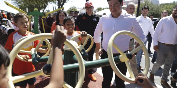 INAUGURA SAMUEL GUARDERÍA Y PARQUE LINEAL EN TERÁN 1 INAUGURA SAMUEL GUARDERÍA Y PARQUE LINEAL EN TERÁN
