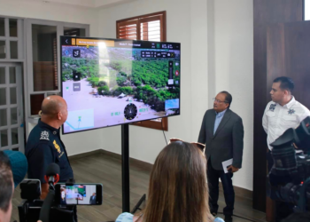 REFUERZA MIJES SEGURIDAD DE ESCOBEDO CON DRONES Y MÁS PATRULLAS