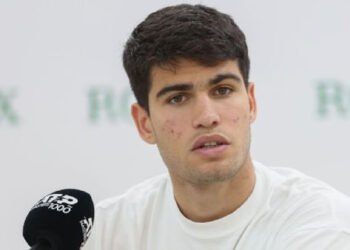 CARLOS ALCARAZ RECONOCE LA GRAN ACTUACIÓN DE GRIGOR DIMITROV EN EL MASTERS 1000 DE SHANGHAI