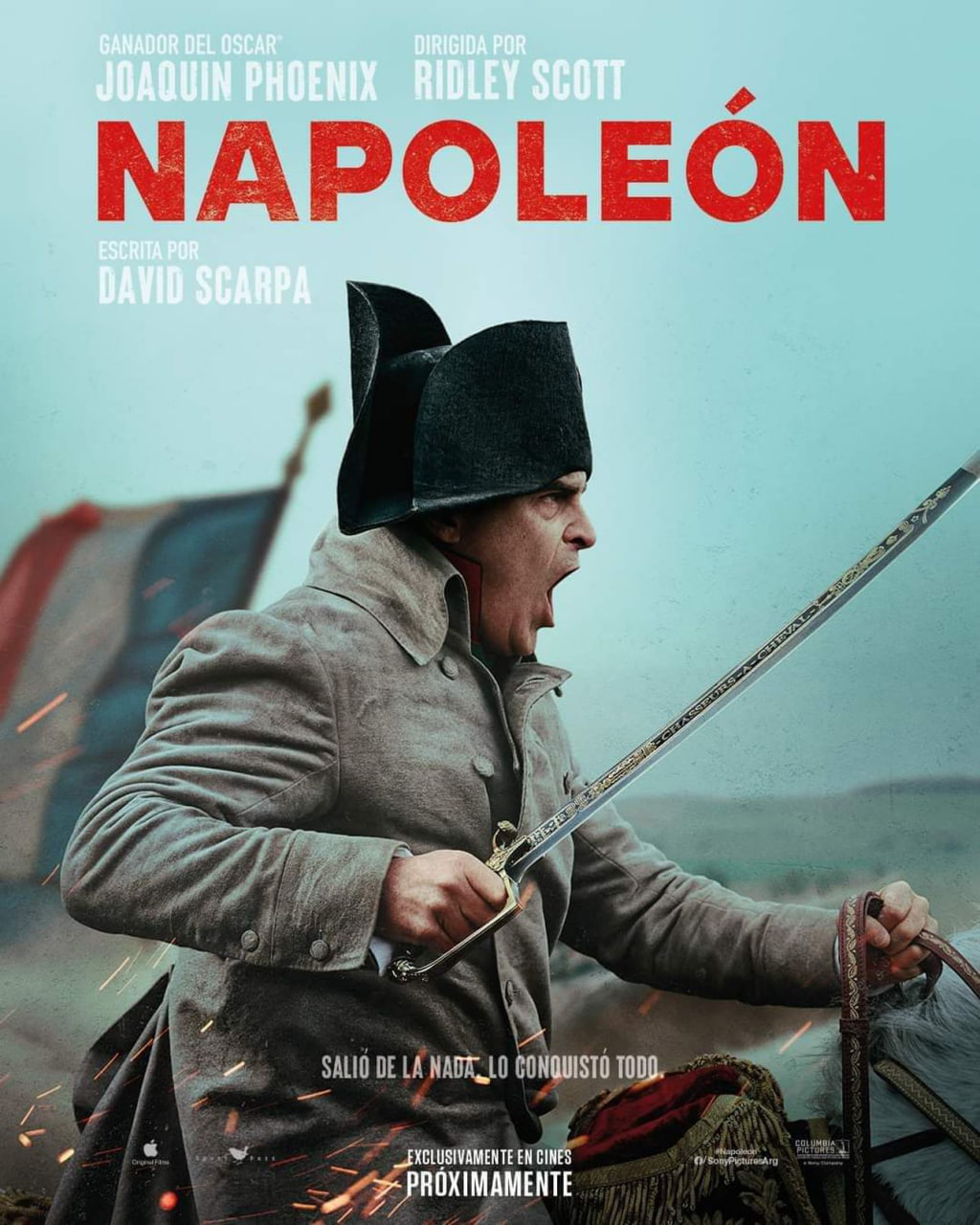 RIDLEY SCOTT DIRIGE NUEVA PELÍCULA ÉPICA SOBRE NAPOLEÓN CON JOAQUIN