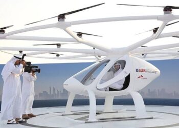 DUBÁI REVELA SUS TAXIS VOLADORES DE ÚLTIMA GENERACIÓN: A 300 KM/H, ECOLÓGICOS Y LISTOS PARA CAMBIAR EL JUEGO DEL TRANSPORTE URBANO