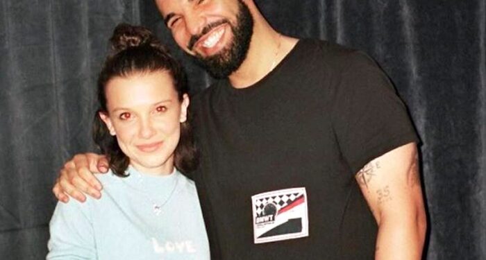 DRAKE DEFIENDE CON FIRMEZA SU AMISTAD CRITICADA CON MILLIE BOBBY BROWN