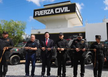 REFUERZA NL SEGURIDAD; ABRE SAMUEL DESTACAMENTO DE FUERZA CIVIL EN SANTIAGO