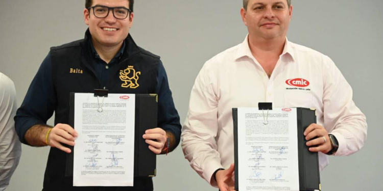 FIRMAN CMIC Y NL CONVENIO PARA INFRAESTRUCTURA VIAL 1 FIRMAN CMIC Y NL CONVENIO PARA INFRAESTRUCTURA VIAL