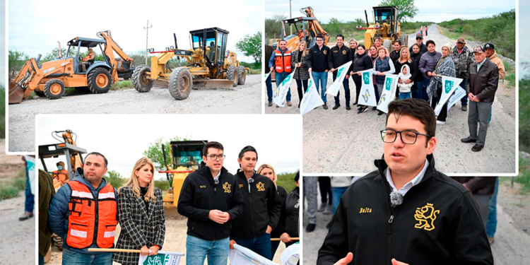 INICIA BALTA MARTÍNEZ REHABILITACIÓN DE CARRETERA SABINAS – VALLECILLO – PARÁS