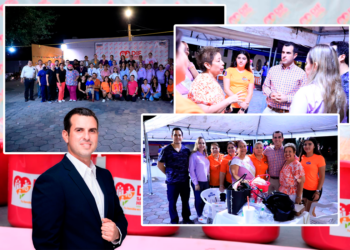 ENCABEZA MORTON BRIGADA EN SABINAS HIDALGO