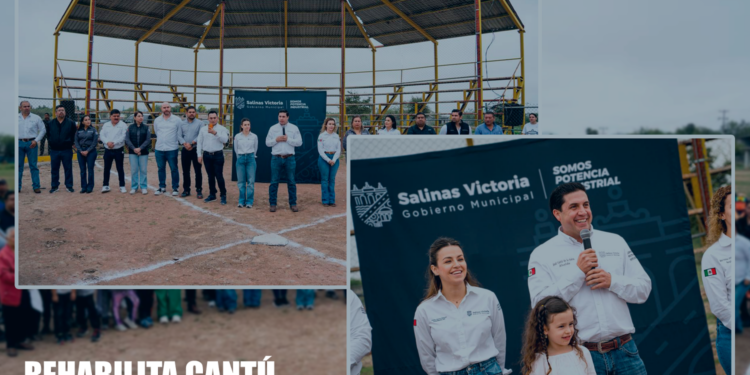 REHABILITA CANTÚ CAMPOS DE BÉISBOL