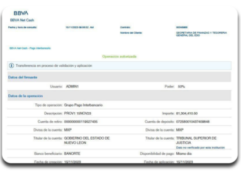 DEMUESTRA ESTADO QUE SÍ DEPOSITÓ A ORGANISMOS