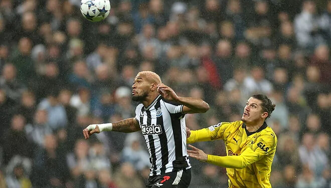 BORUSSIA DORTMUND GANA 2-0 AL NEWCASTLE EN LA CHAMPIONS LEAGUE 1 BORUSSIA DORTMUND GANA 2-0 AL NEWCASTLE EN LA CHAMPIONS LEAGUE