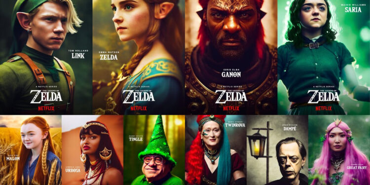 ARTISTA CREA UN ELENCO DE ENSUEÑO PARA LA PELÍCULA LIVE ACTION DE THE LEGEND OF ZELDA 1 BORUSSIA DORTMUND GANA 2-0 AL NEWCASTLE EN LA CHAMPIONS LEAGUE