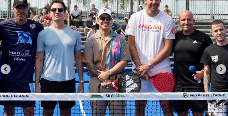 DADDY YANKEE REDEFINE EL PÁDEL EN ORLANDO CON SU EQUIPO “FLOWRIDA GOATS”