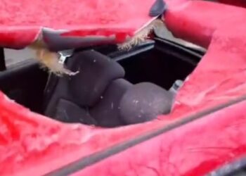 POSIBLE IMPACTO METEÓRICO EN ESTRASBURGO: INVESTIGACIÓN EN CURSO TRAS ENCONTRAR UN ENORME AGUJERO EN EL TECHO DE UN AUTOMÓVIL